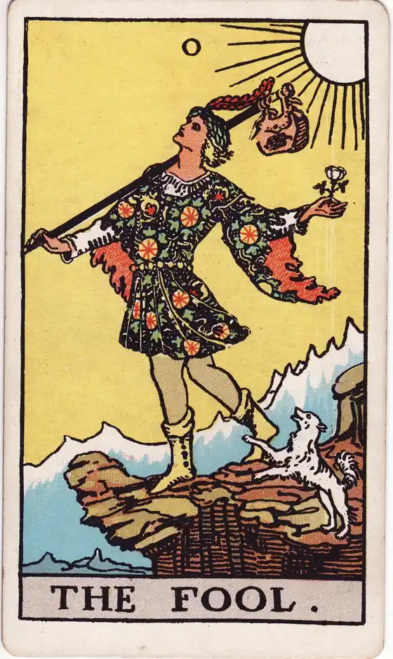 El Loco, carta del tarot Rider-Waite-Smith