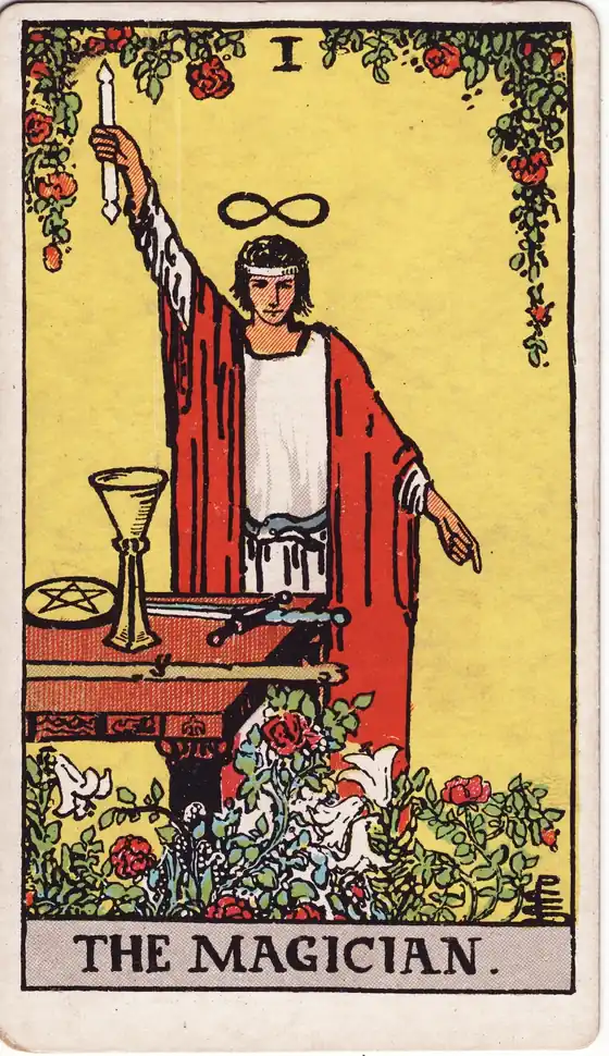 El Mago, carta del tarot Rider-Waite-Smith